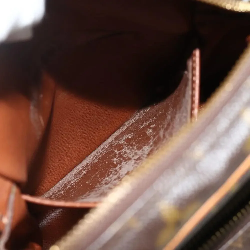 Louis Vuitton Monogram Amazon Shoulder Bag Brown